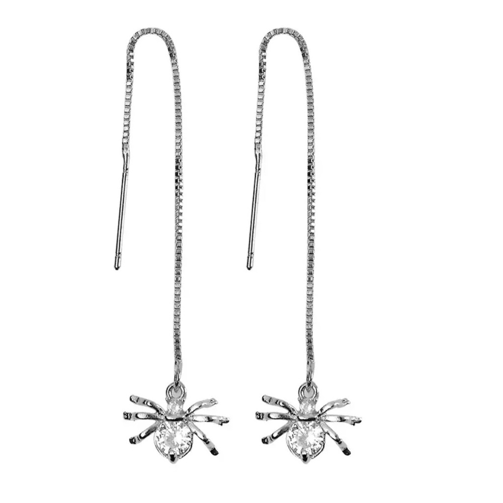 ✨ 925 Sterling Silver Spider Earrings✨